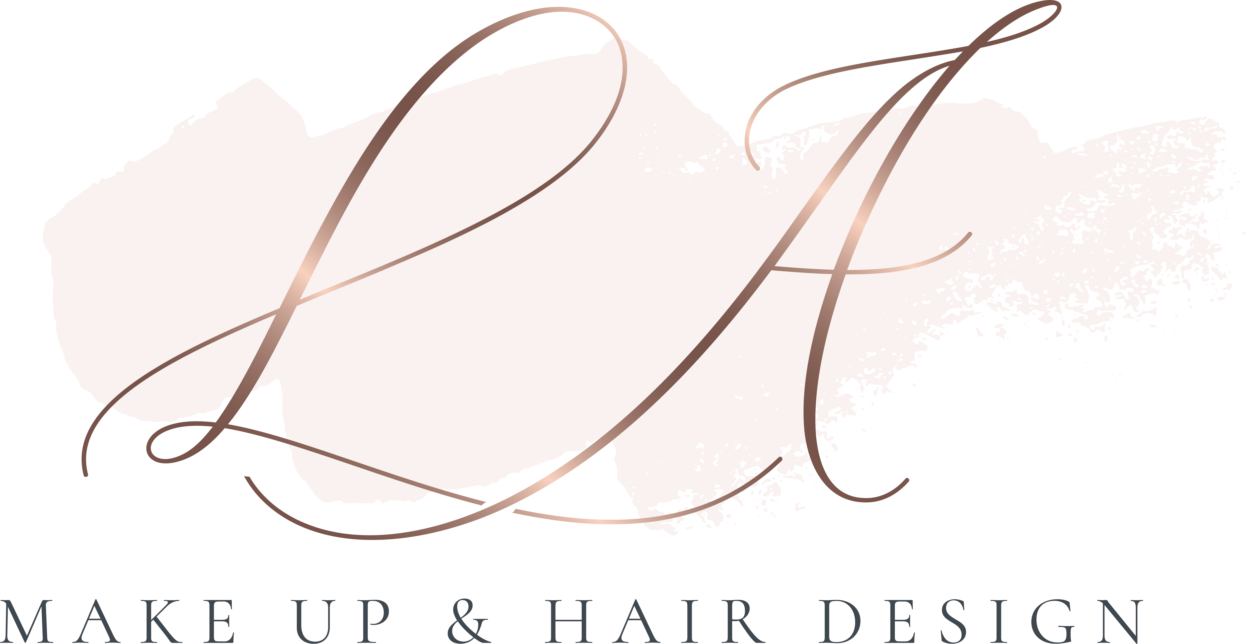 LA Hair and Make Up logo