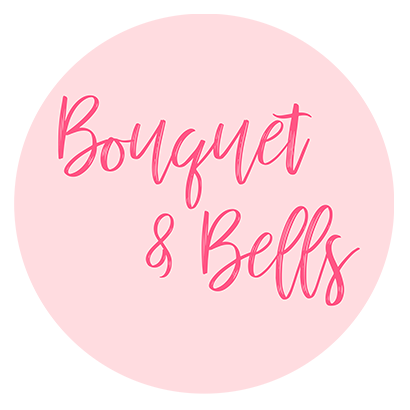 Bouquet and Bells Wedding Logo