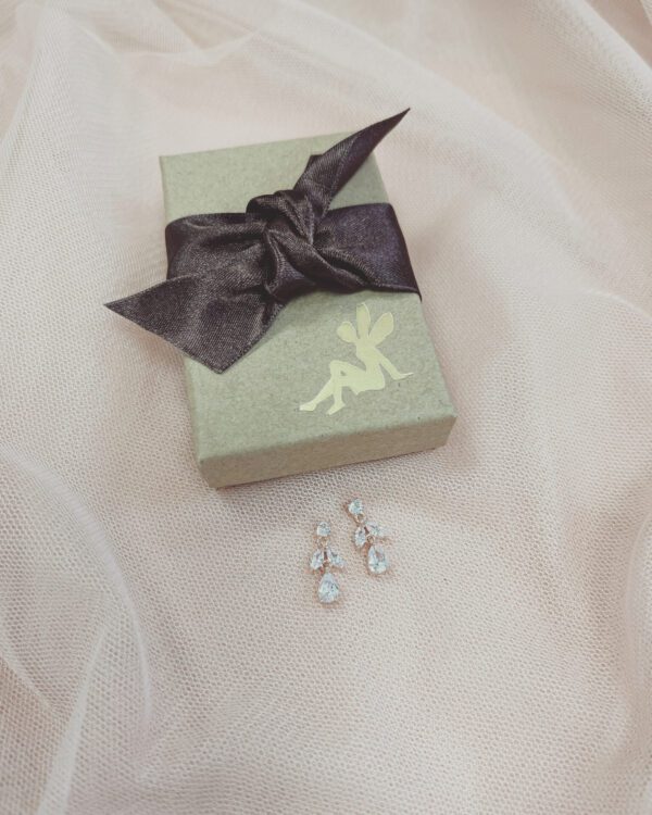 17. Belle Rose Gold – earrings